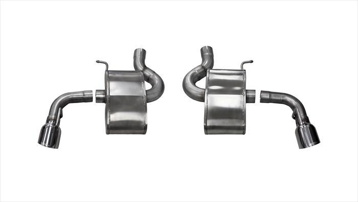 Chevrolet Camaro Performance Exhaust - Dual Rear Exit - CORSA Performance - Axle-Back Sport - Polished - 2016